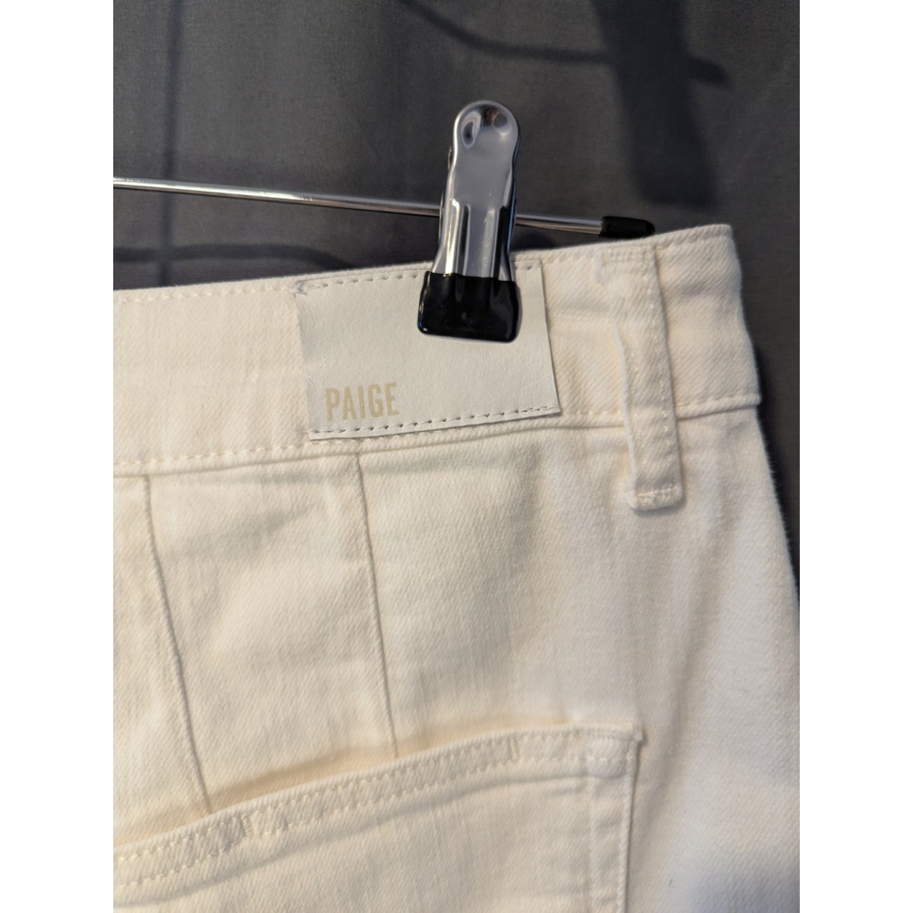 Paige Meadow Utility Midi Skirt Ercu Denim Woman's Size 28 - Picture 6 of 10